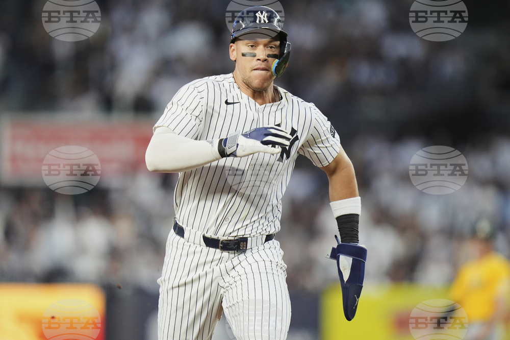 Athletics Yankees Baseball