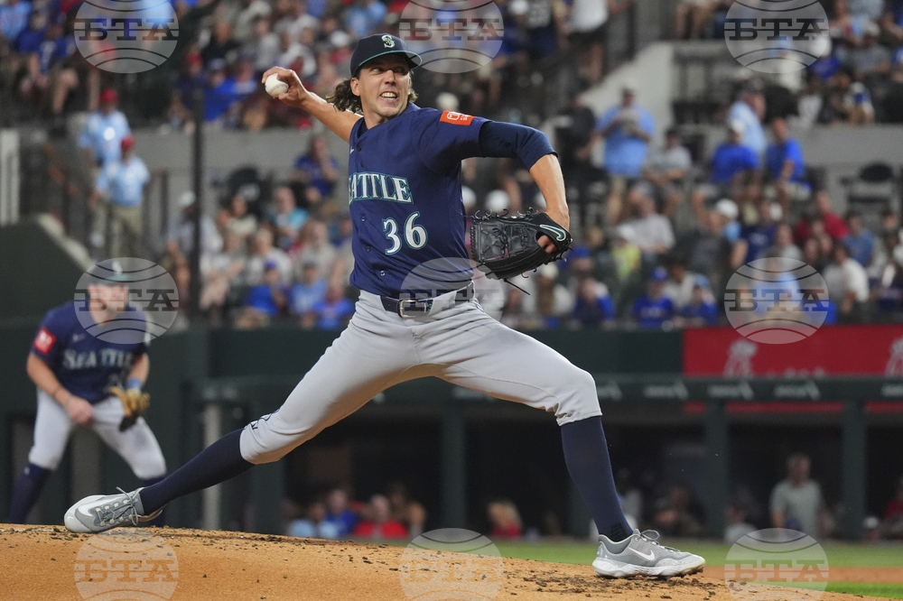 Mariners Rangers Baseball