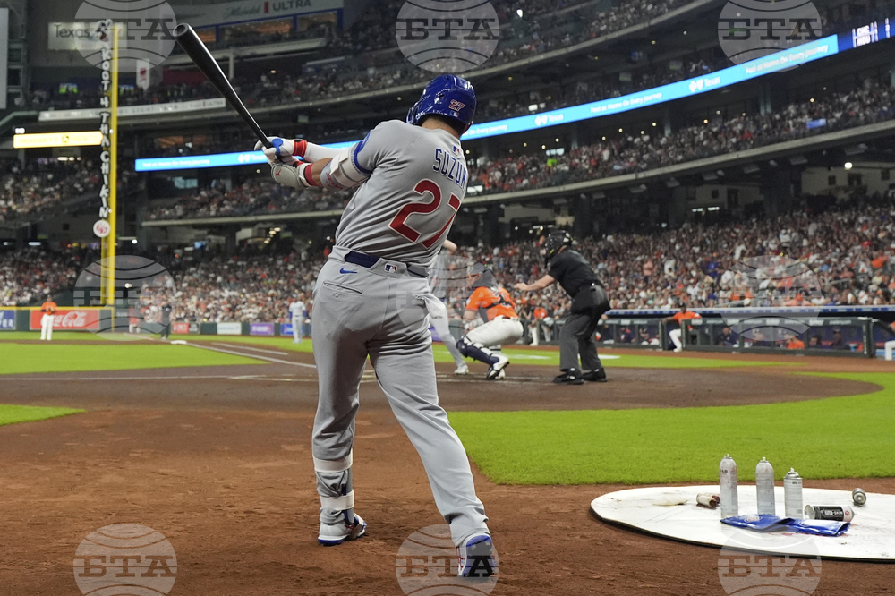Cubs Astros Baseball