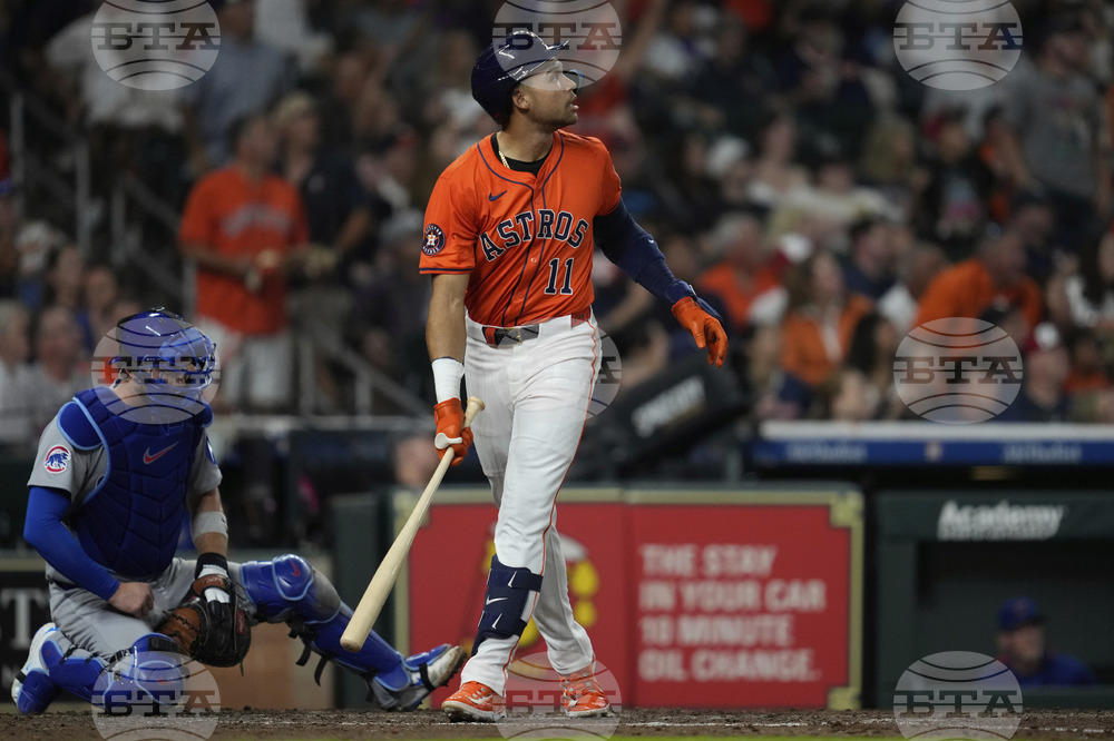 Cubs Astros Baseball