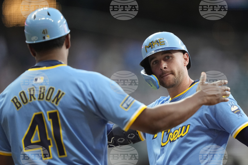 Rockies Brewers Baseball