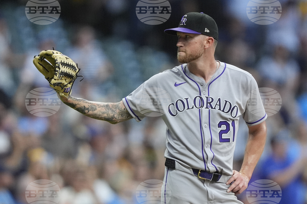 Rockies Brewers Baseball
