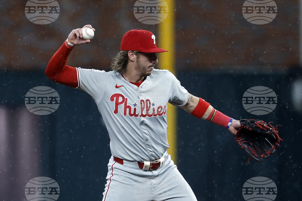 Phillies Braves Baseball