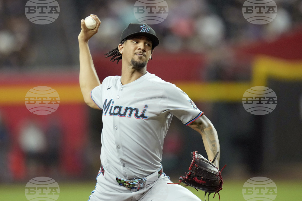 Marlins Diamondbacks Baseball