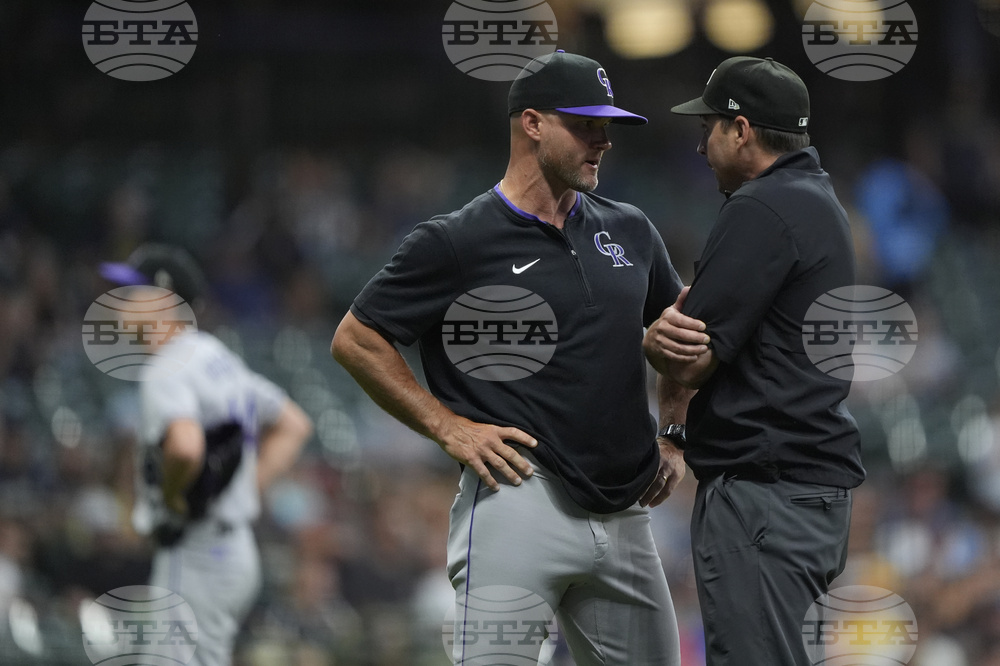 Rockies Brewers Baseball