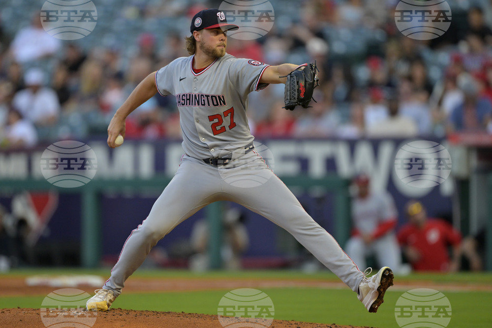 Nationals Angels Baseball