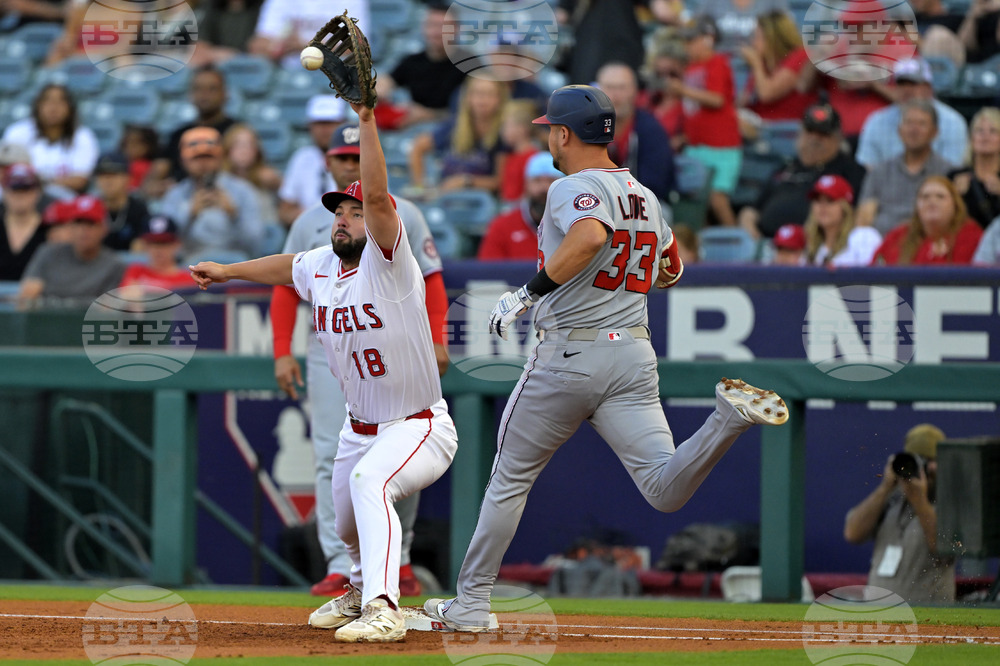 Nationals Angels Baseball