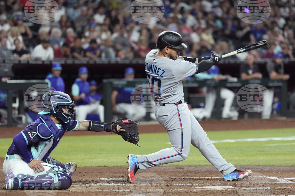 Marlins Diamondbacks Baseball