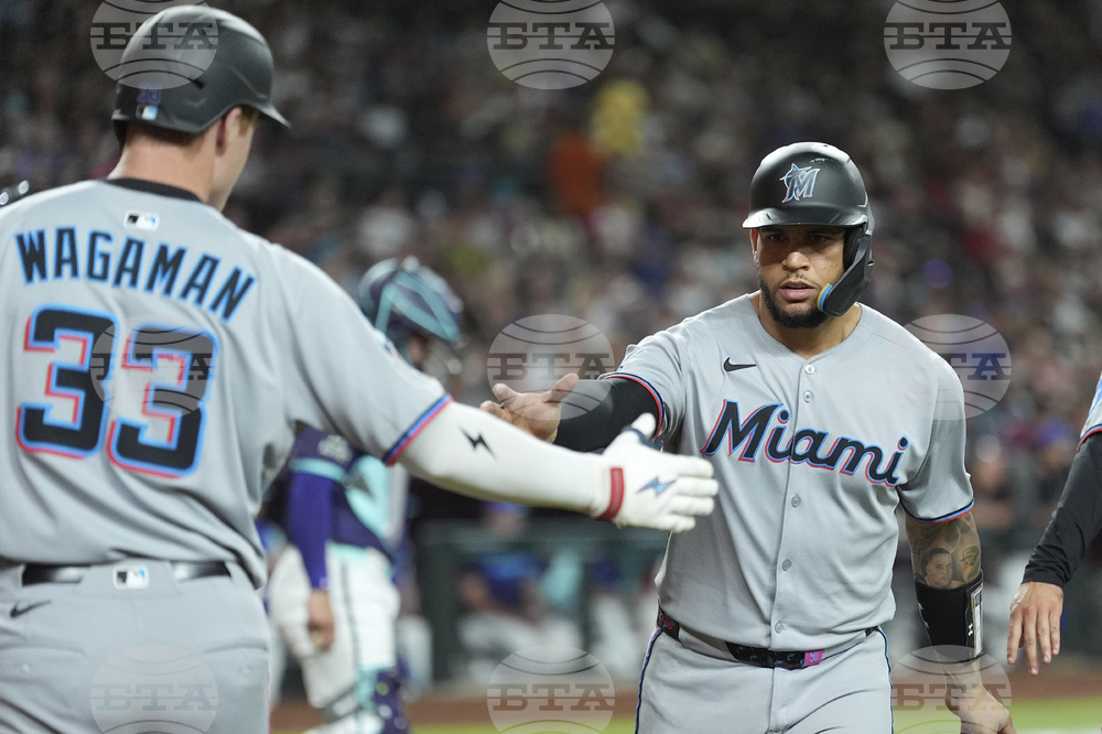 Marlins Diamondbacks Baseball