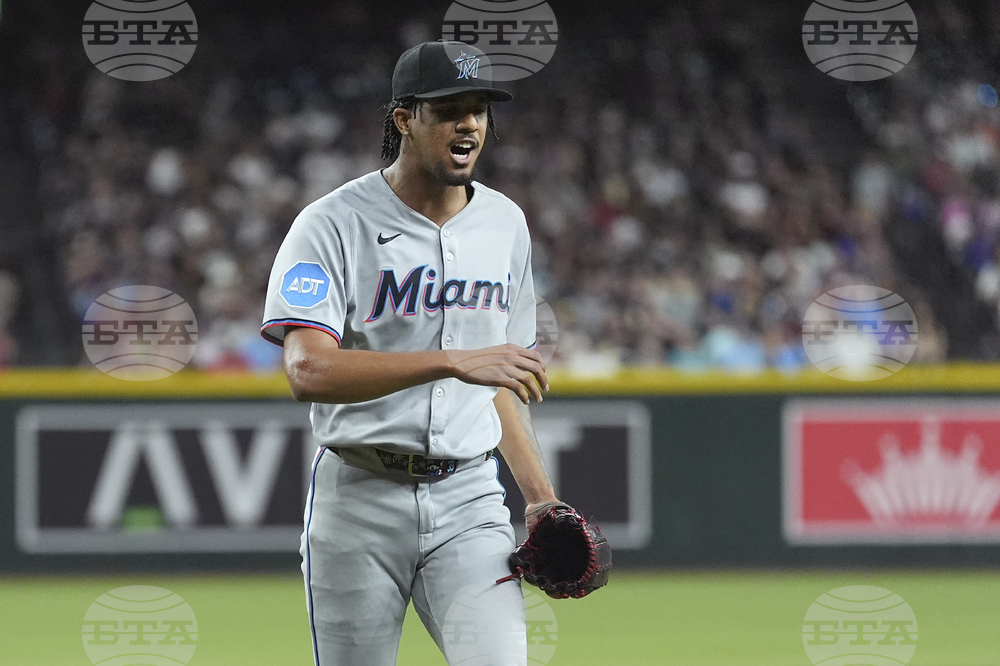 Marlins Diamondbacks Baseball