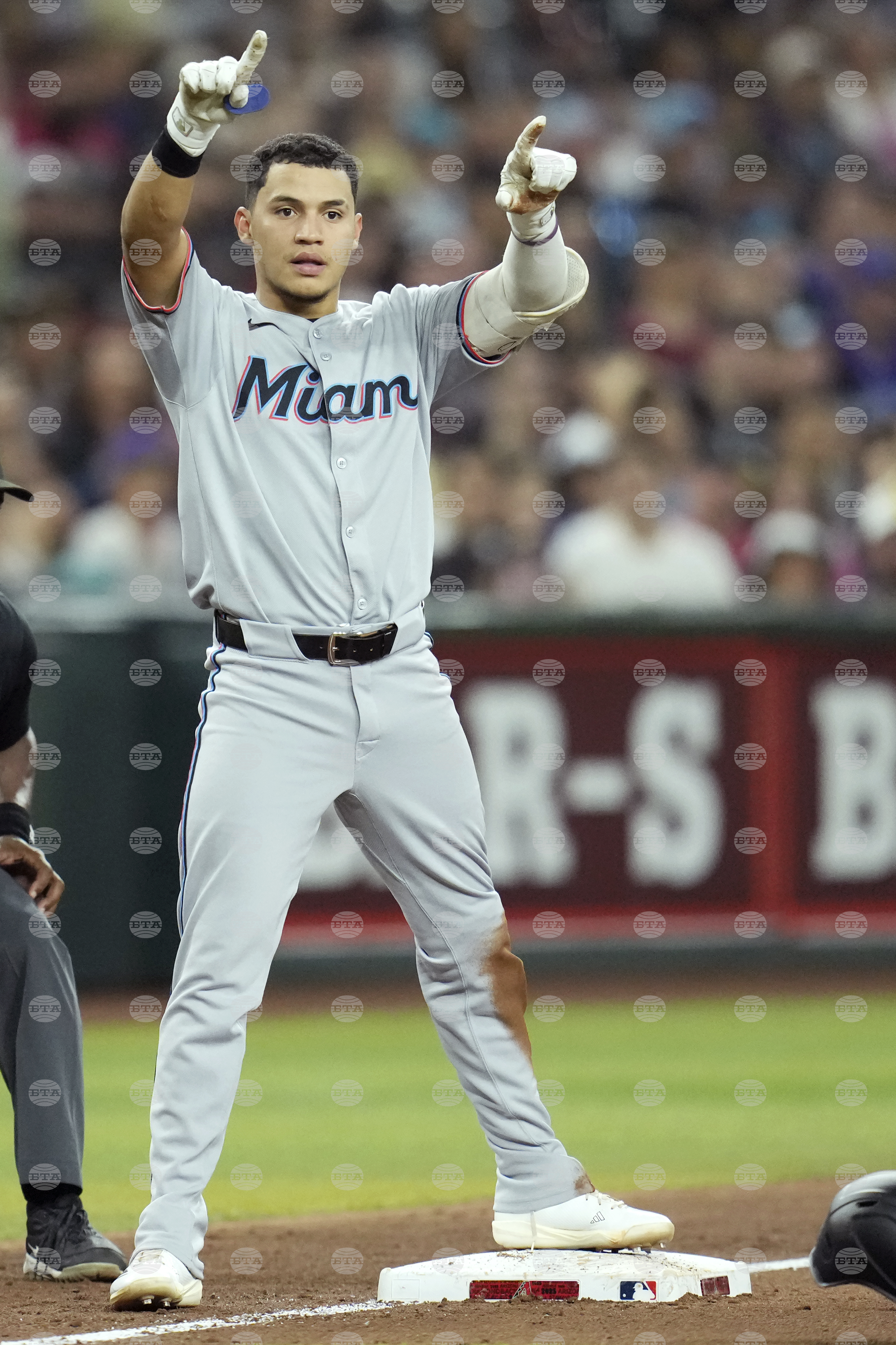 Marlins Diamondbacks Baseball