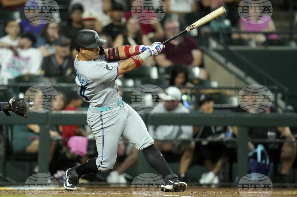 Marlins Diamondbacks Baseball