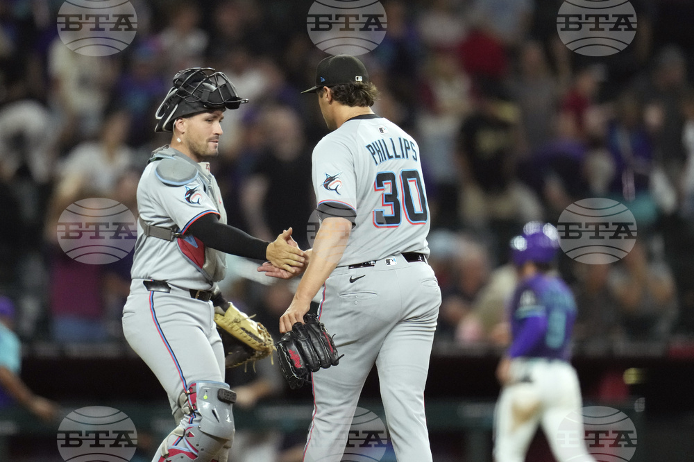 Marlins Diamondbacks Baseball