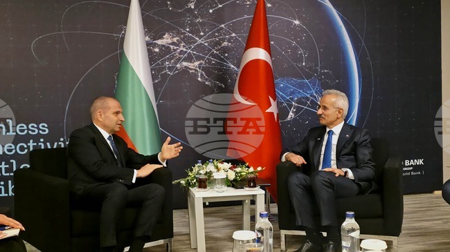 Deputy PM Karadjov, Turkish Transport Minister Uraloglu Discuss Increasing Capacity of Rail and Road Links Between Bulgaria and Turkiye