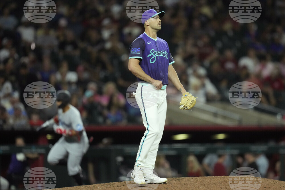 Marlins Diamondbacks Baseball