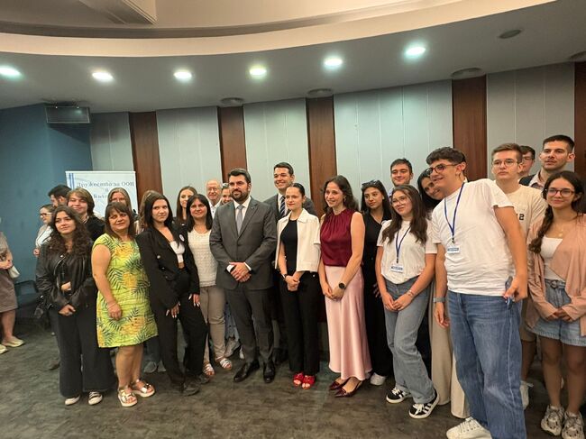 Министър Георг Георгиев отбеляза ролята на младежите като активни участници в глобалния диалог на среща за 80-ата годишнина от Устава на ООН