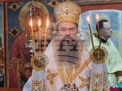 Брезник - патриарх Даниил - света литургия