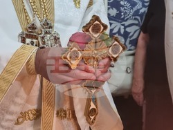 Брезник - патриарх Даниил - света литургия