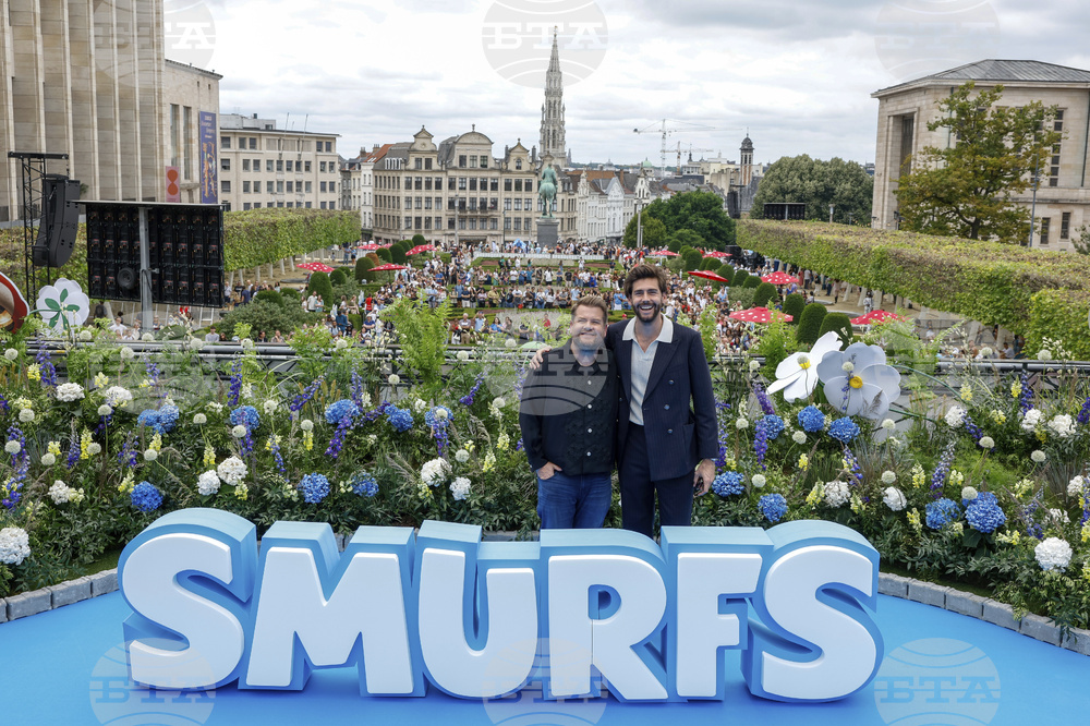 Belgium Smurfs World Premiere