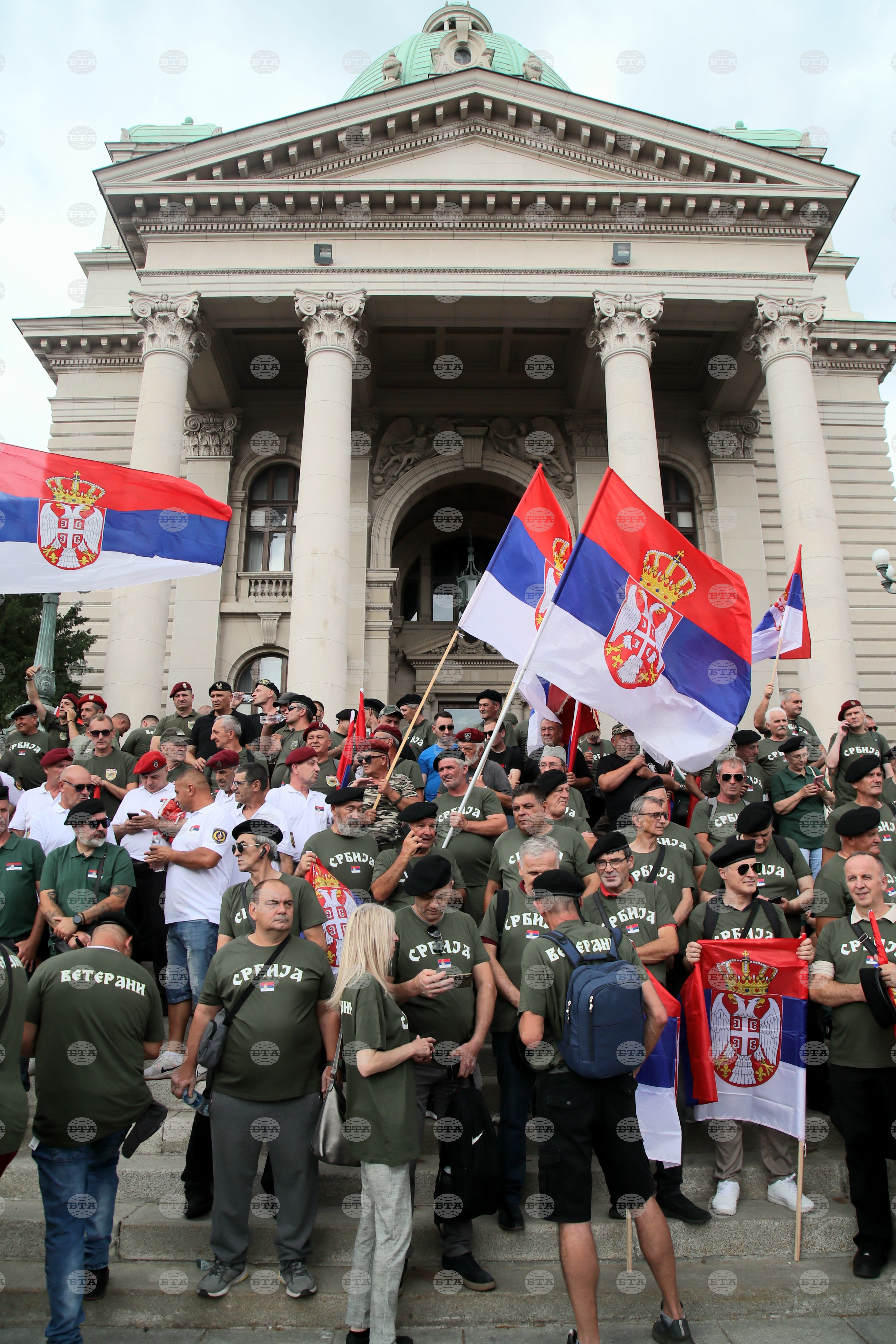 Сърбия - протест