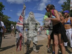 Britain Glastonbury Music Festival Day 4