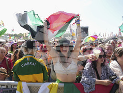 Britain Glastonbury Music Festival Day 4