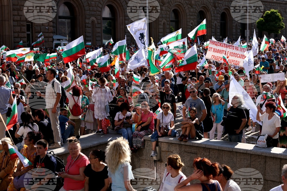 Протест за запазване на лева