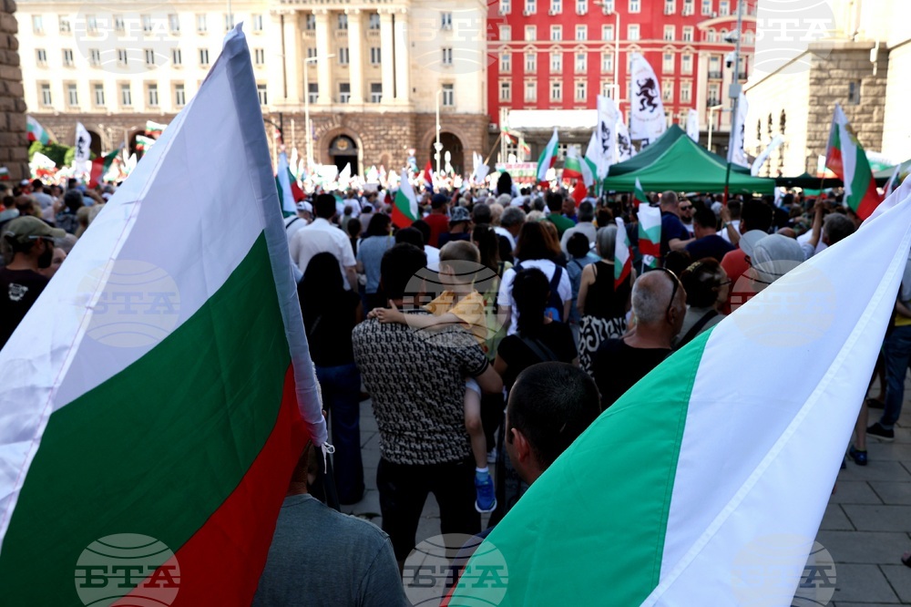 Протест за запазване на лева