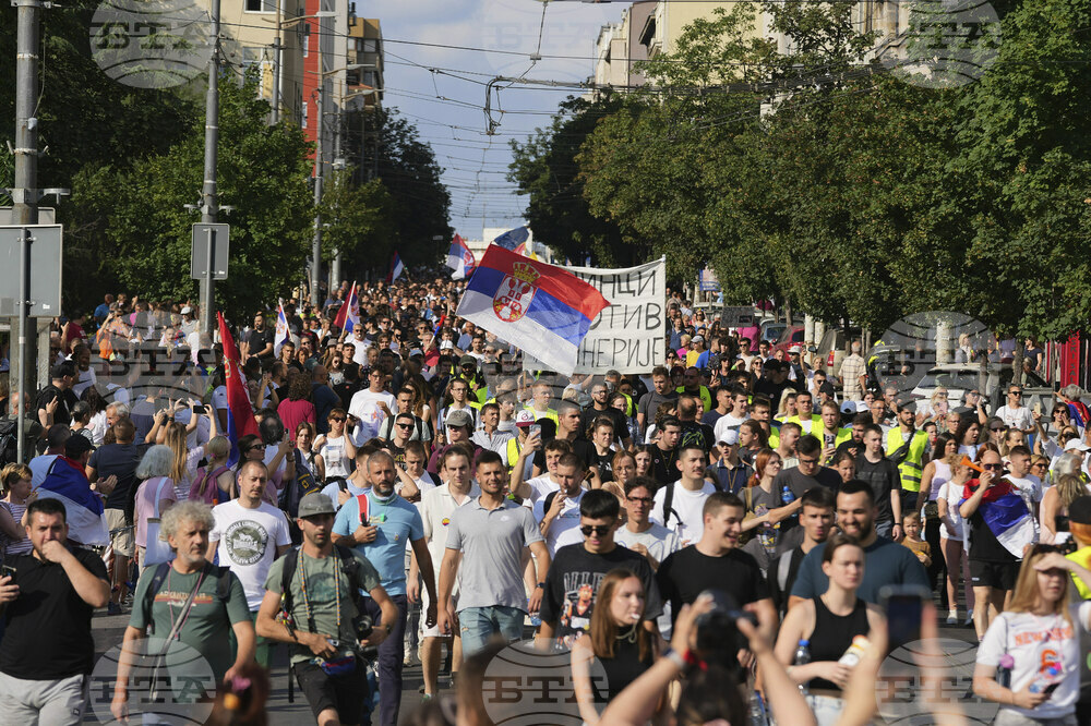Serbia Protest