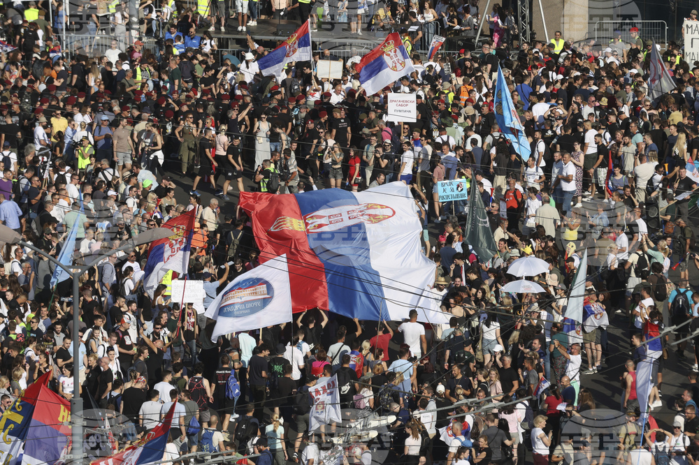 Serbia Protest