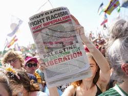 Britain Glastonbury Music Festival Day 4