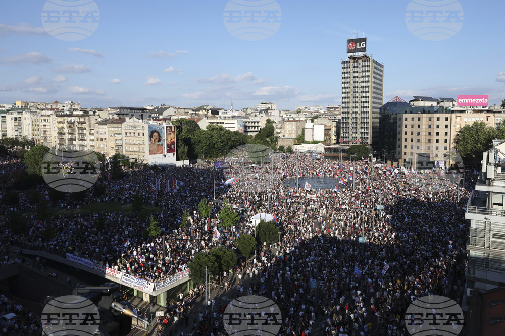 Serbia Protest