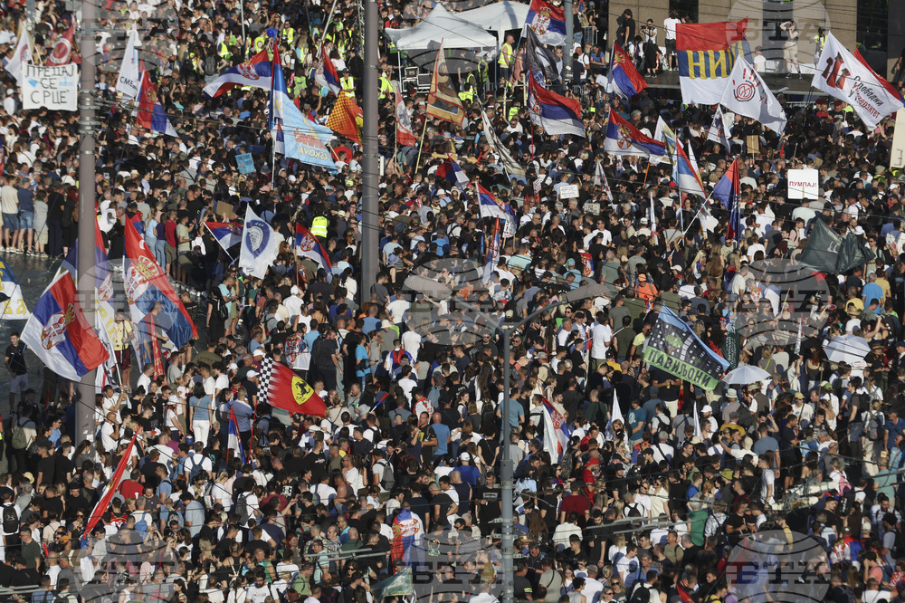 Serbia Protest