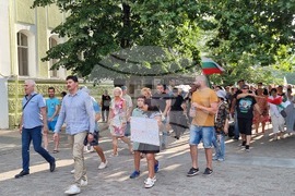 Сливен - протест - евро
