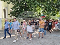 Сливен - протест - евро