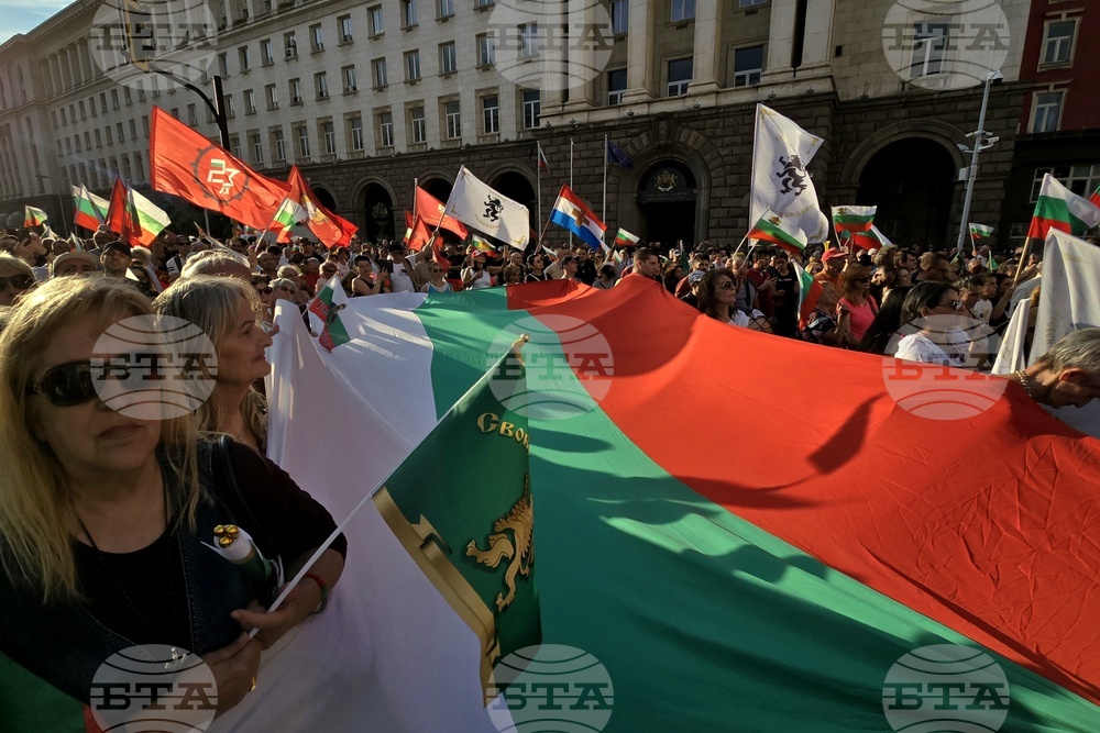 Протест за запазване на лева