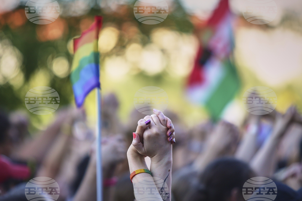 APTOPIX Hungary Pride March