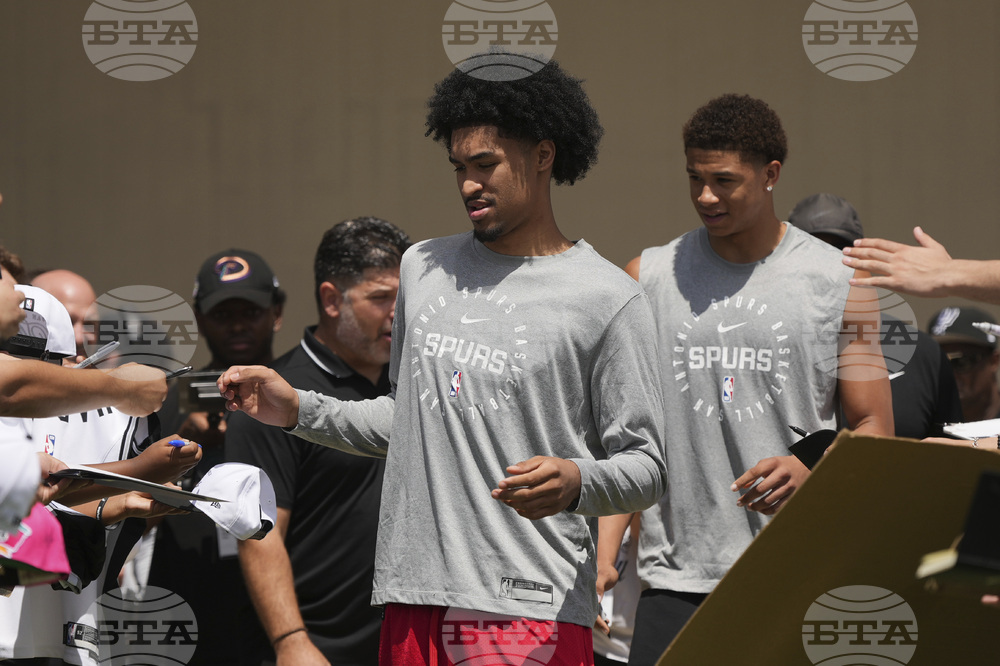 Spurs Draft Basketball