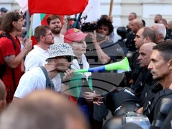 Протест за запазване на лева
