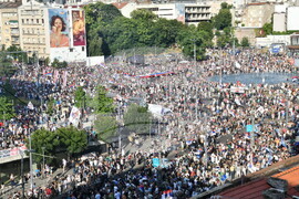 Сърбия - протест