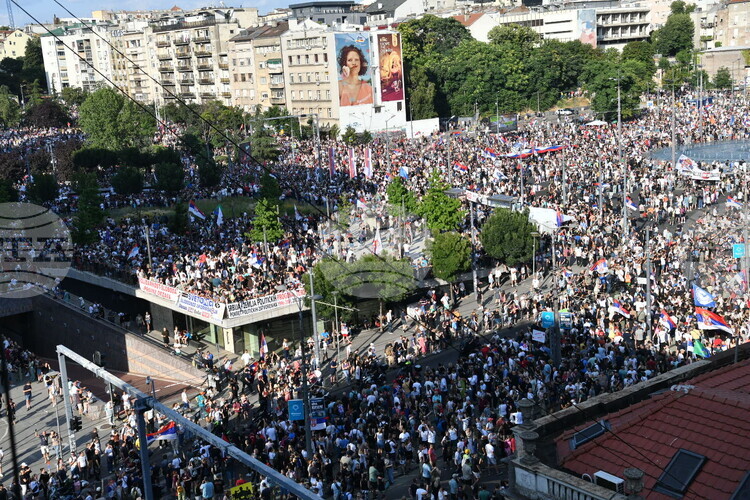 Protest Waves and Political Turmoil Marked 2025 Across the Balkans