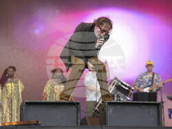 Britain Glastonbury Music Festival Day 4