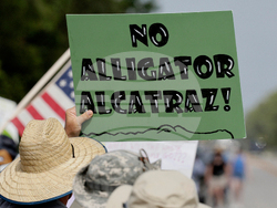 Florida-Alcatraz-Protest