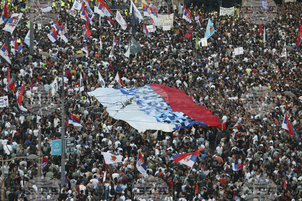 Serbia Protest