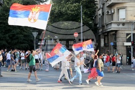 Сърбия - протест