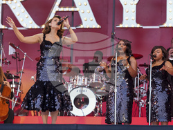 Britain Glastonbury Music Festival Day 4