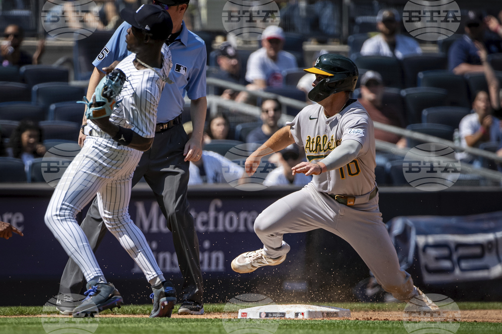 Athletics Yankees Baseball