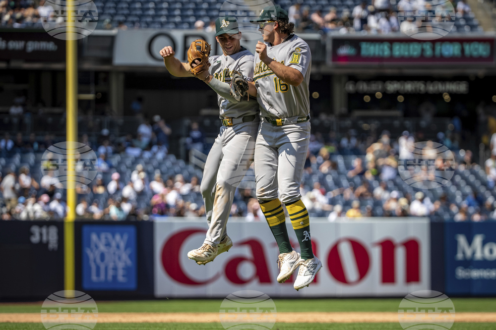 Athletics Yankees Baseball