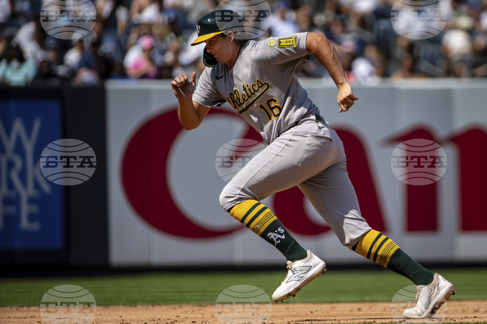 Athletics Yankees Baseball