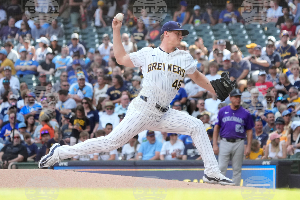 Rockies Brewers Baseball